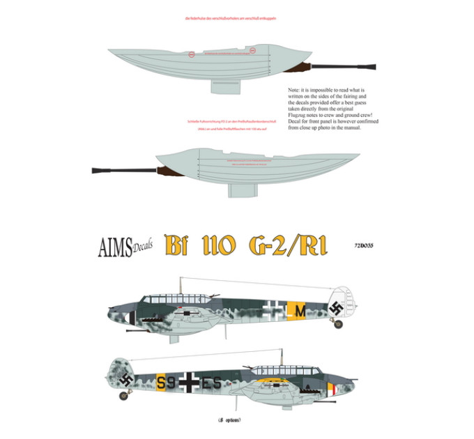 Bf 110 G-2/R1 1/72