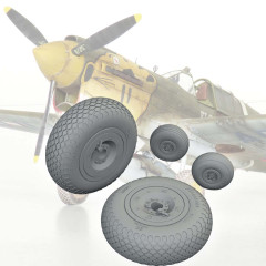 Колеса P-40E 1/48 Eduard 6481058