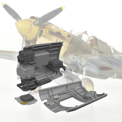 Радіовідсік P-40E 1/48 Eduard 6481066