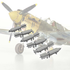 Осколкові бомби P-40 вагою 30 фунтів ДРУК 1/48 Eduard 6481078