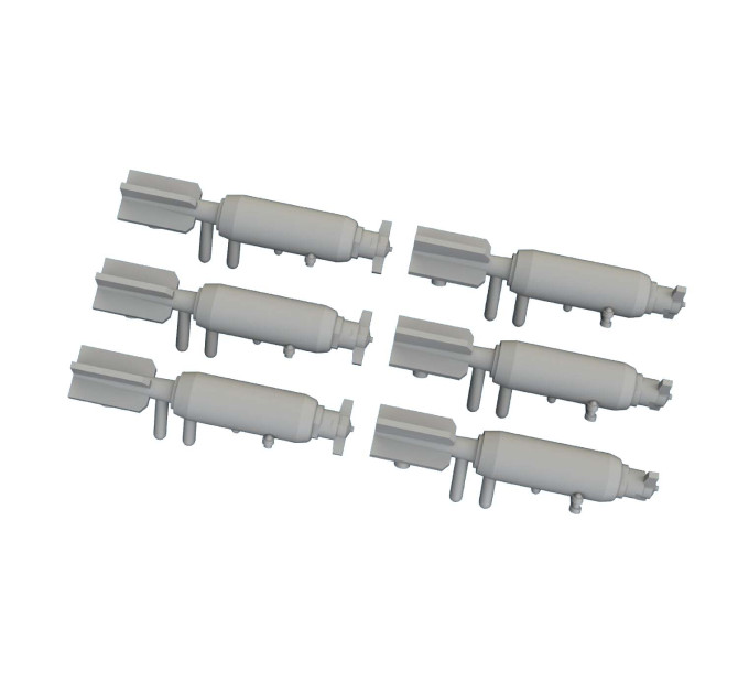 Осколкові бомби P-40 вагою 30 фунтів ДРУК 1/48 Eduard 6481078