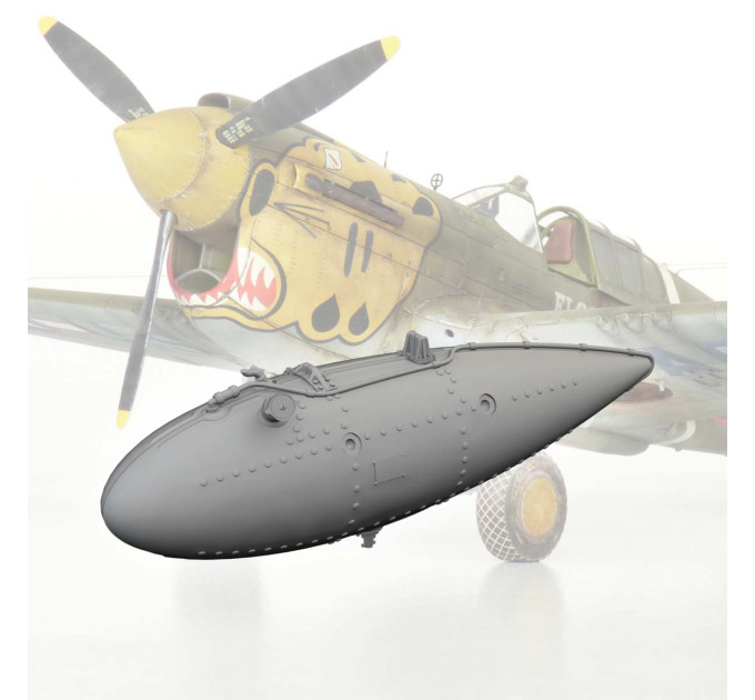 52-галонний скидний бак P-40 ДРУК 1/48 Eduard 6481085