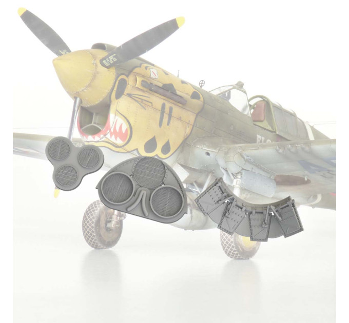 Набір радіатора P-40E ДРУК 1/48 Eduard 6481097