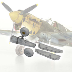 Хвостовий відсік P-40E ДРУК 1/48 Eduard 6481100
