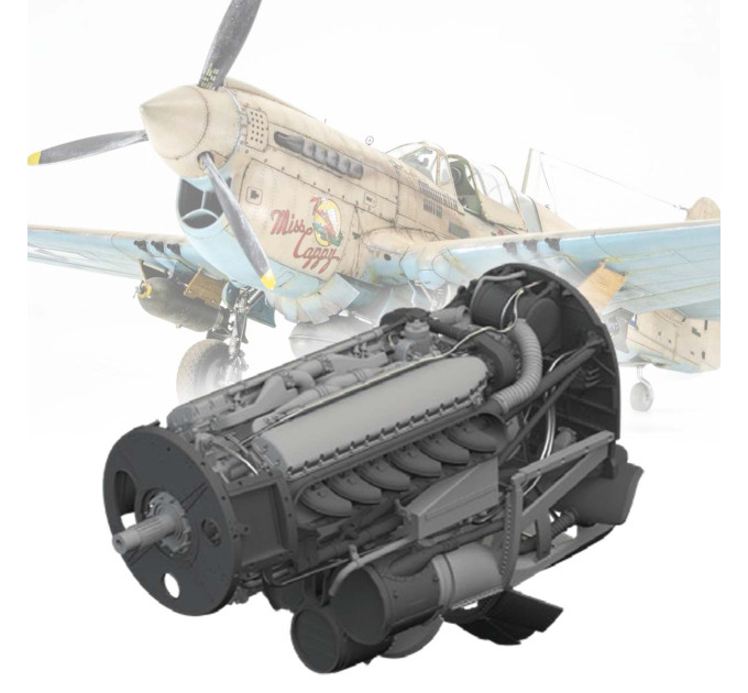 Двигун P-40N ДРУК 1/48 Eduard 6481130