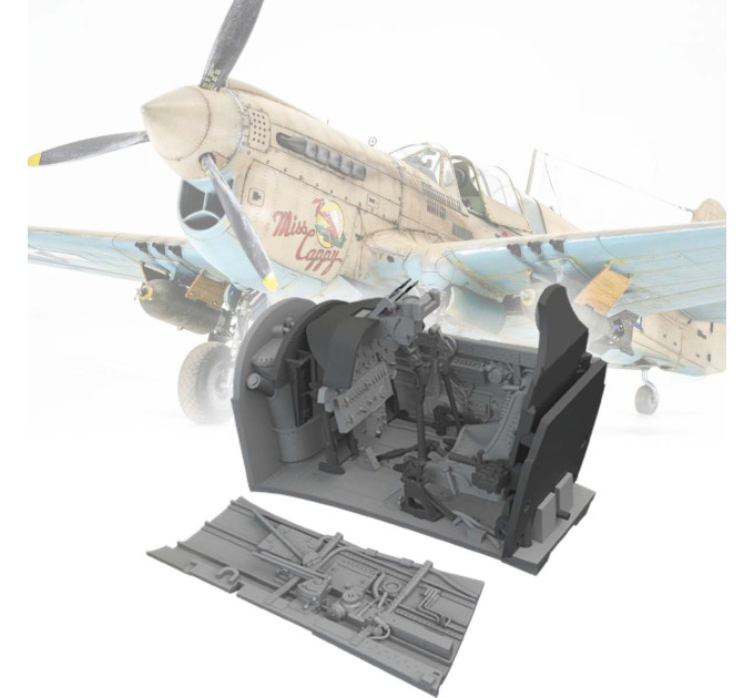 Кабіна P-40N ДРУК 1/48 Eduard 6481132