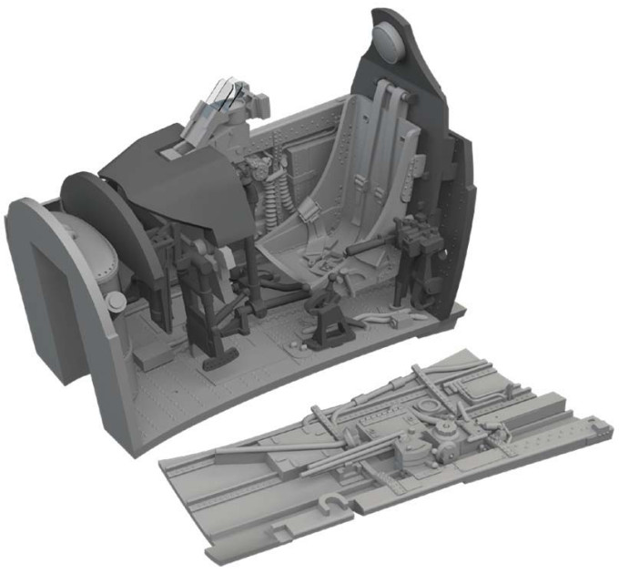 Кабіна P-40N ДРУК 1/48 Eduard 6481132