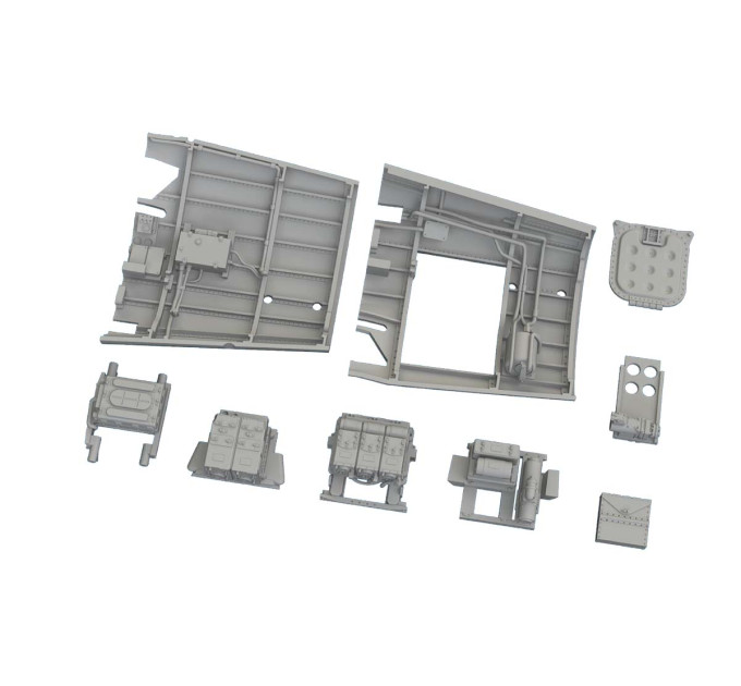Радіовідсік P-40N ДРУК 1/48 Eduard 6481133