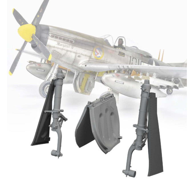 P-51D стійки шасі ДРУК 1/48 Eduard 6481161