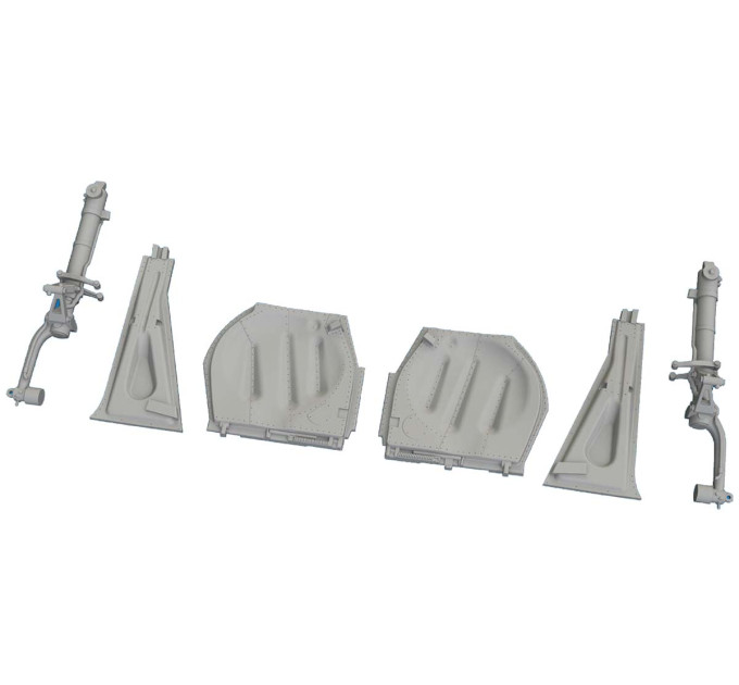 P-51D стійки шасі ДРУК 1/48 Eduard 6481161