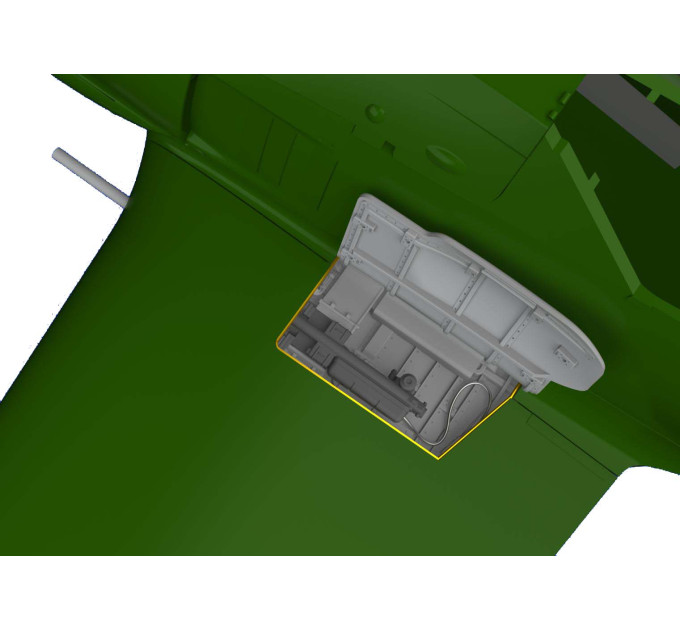 Fw 190A крильові кулеметні відсіки 1/48 Eduard 648356