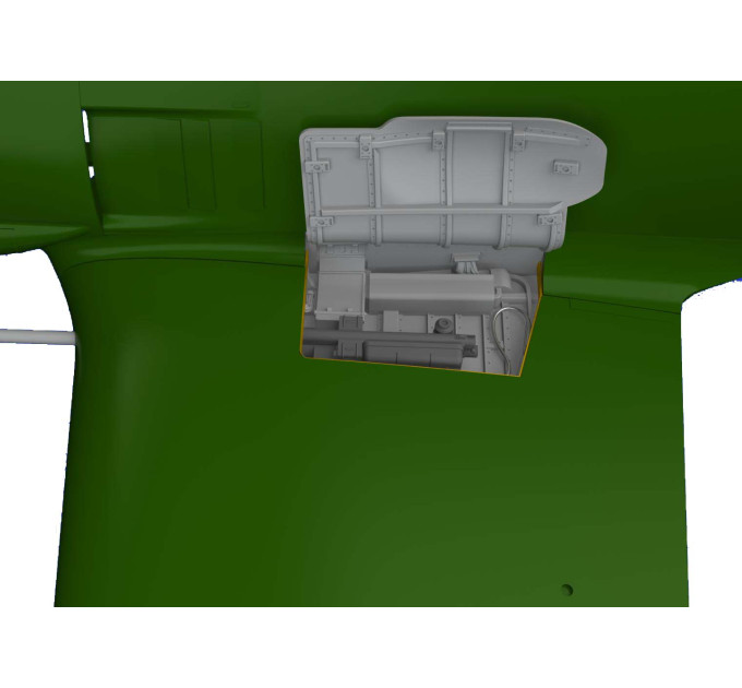 Fw 190A крильові кулеметні відсіки 1/48 Eduard 648356