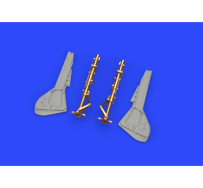Fw 190A-8 бронзовые стойки шасси 1/48