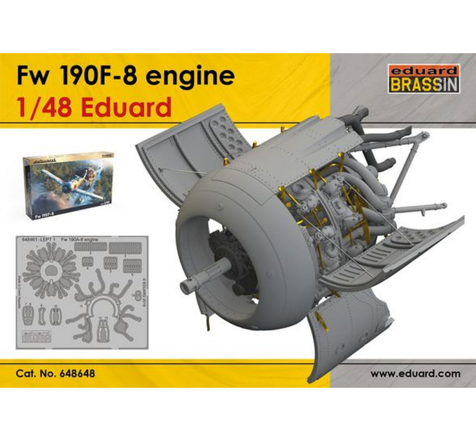 Fw 190F-8 двигун 1/48