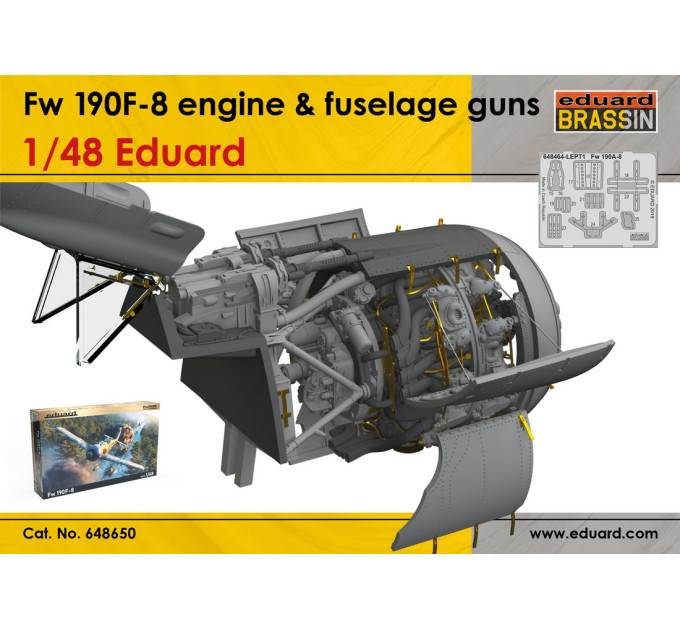 Fw 190F-8 двигун 1/48