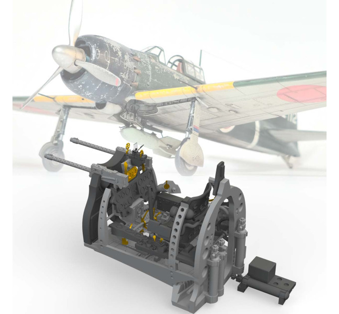 Кабіна A6M3 ДРУК 1/48 Eduard 648800