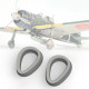 Вихлопні труби A6M3 ДРУК 1/48 Eduard 648801