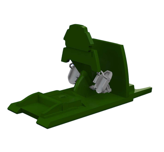 Педалі керма Bf 109E ранні ДРУК 1/72 Eduard 672319