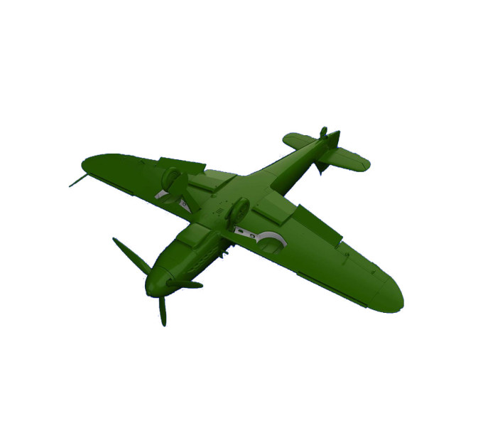 Ніші шасі Bf 109F/ G кутові 1/72 Eduard 672323