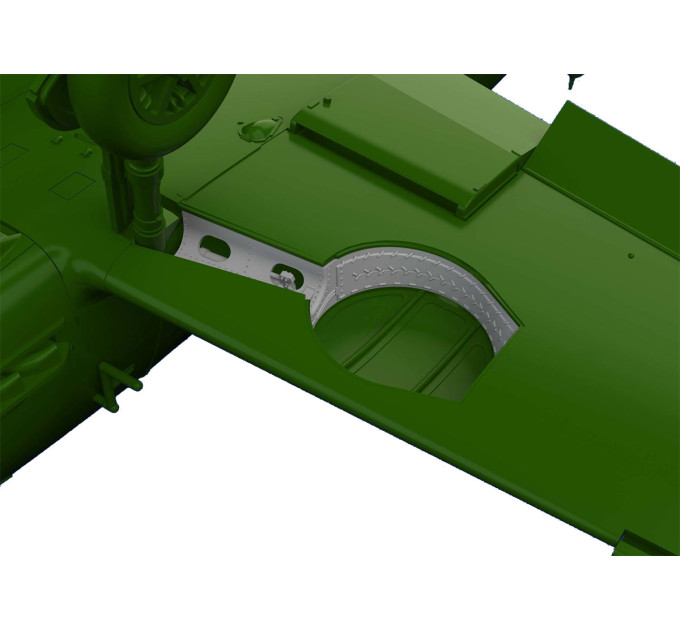 Ніші шасі Bf 109F/ G кутові 1/72 Eduard 672323