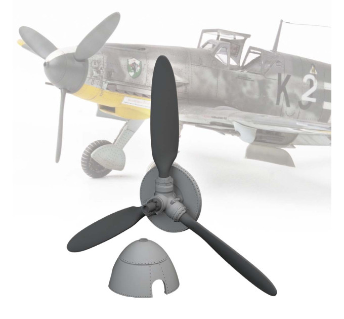 Гвинт Bf 109G ДРУК 1/72 Eduard 672346