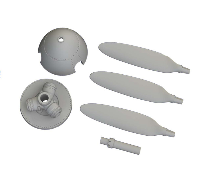 Гвинт Bf 109G ДРУК 1/72 Eduard 672346