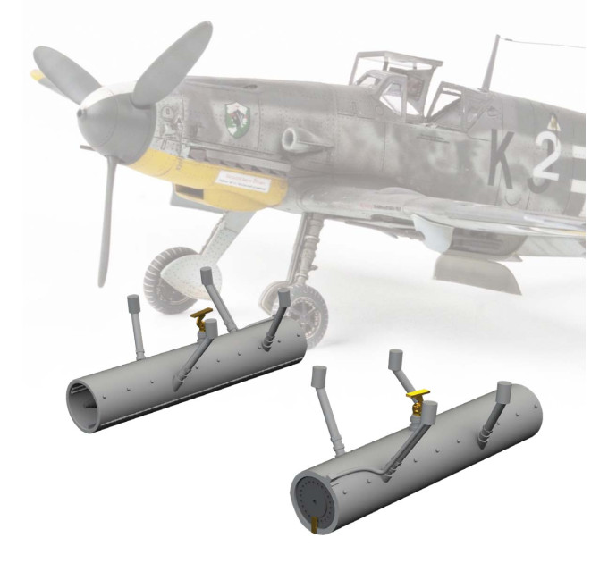 WGr.21 для Bf 109G ДРУК 1/72 Eduard 672349