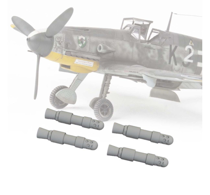Стовбури Bf 109G-5/ G-6 ДРУК 1/72 Eduard 672355