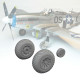 Колеса до P-51D ДРУК 1/72 Eduard 672366
