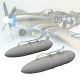 108-галонні підвісні баки P-51D ДРУК 1/72 Eduard 672374