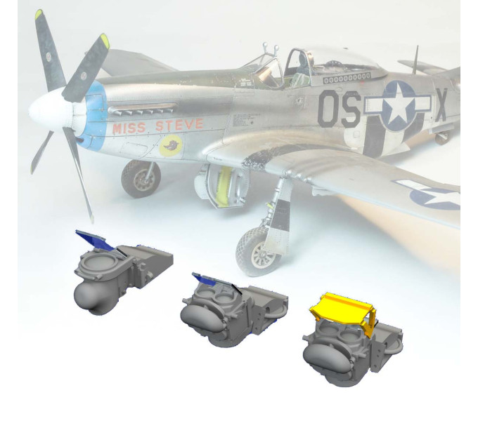 Приціли гармати P-51D ДРУК 1/72 Eduard 672377