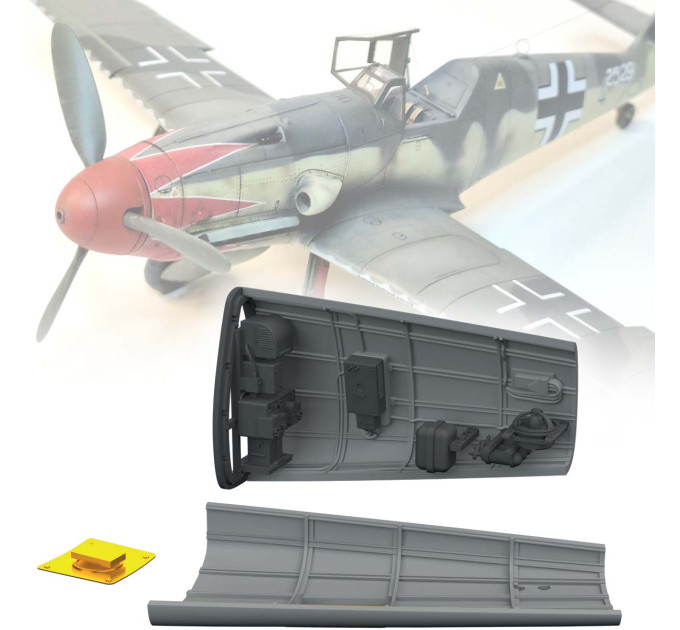Радіовідсік Bf 109K-4 1/72 Eduard 672457