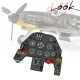 Панель приладів Bf 109G-2 1/72 Eduard 674004