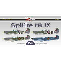Декаль Spitfire Mk.IX P.II 1/24 DKdecals DK24002
