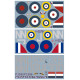 Декаль Hurricane Mk.I 1/24 DKdecals DK24003