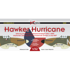 Декаль Hawker Hurricane Mk.I. 1/32 DKdecals DK32001