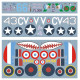 Декаль P-40F Warhawk/Kittyhawk Mk.IIA 1/32 DKdecals DK32008