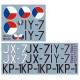 Декаль B-36 Mosquito CZ пілоти 1/32 DKdecals DK32011