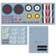 Декаль Airacobra Mk.I No.601 Sqn RAF 1/32 DKdecals DK32012