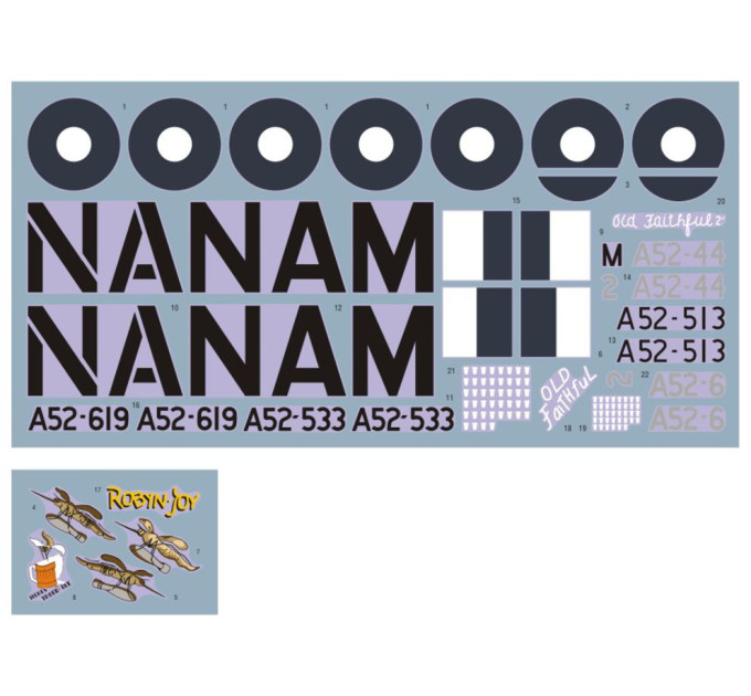 Декаль DH.98 Mosquito на службі RAAF 1/32 DKdecals DK32018