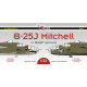 Декаль B-25J Mitchell на службі в RAAF 1/32 DKdecals DK32019