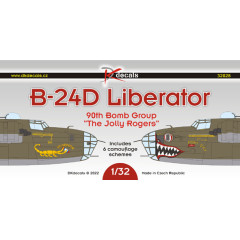 Декаль B-24D 90th BG 1/32 DKdecals DK32028