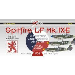 Декаль Spitfire LF Mk.IXE післявоєнний CZ AF (310. peruť/1. LD 1/32 DKdecals DK32031