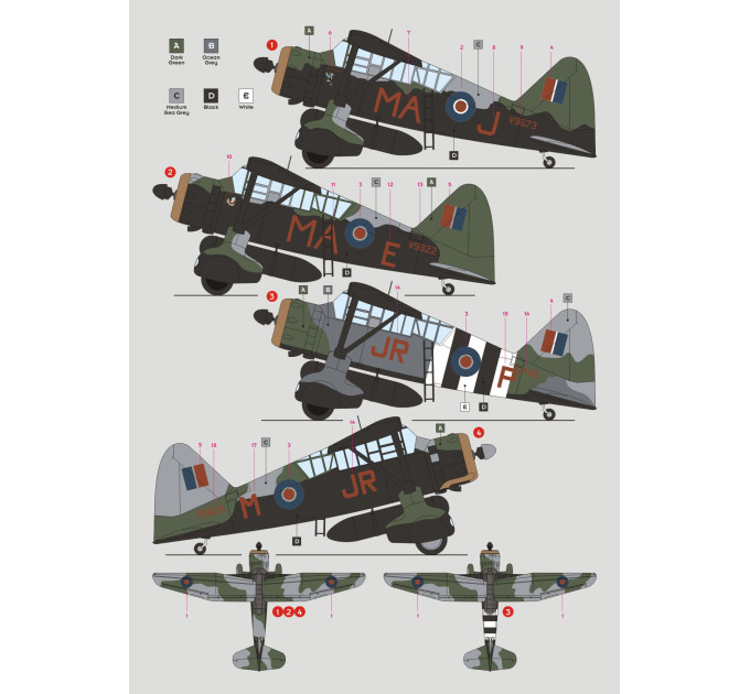 Декаль Lysander SD 1/32 DKdecals DK32036