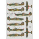 Декаль Hurricane Mk.IIb SEAC P.I 1/32 DKdecals DK32037
