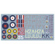 Декаль Hurricane Mk.I 1/48 DKdecals DK48024
