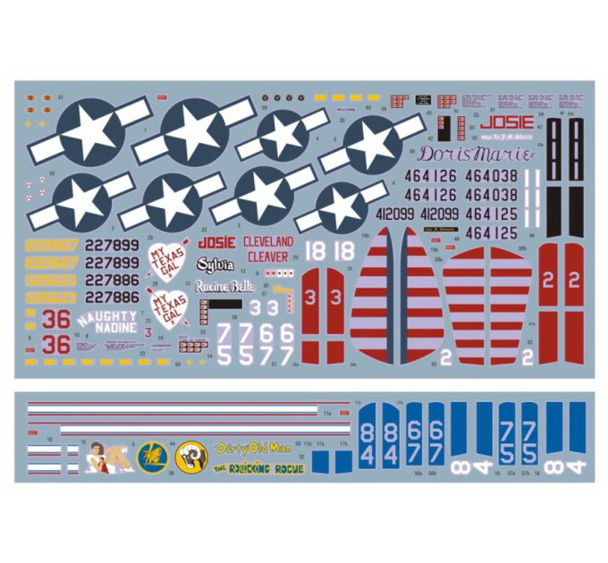 Декаль 348th FG 1/48 DKdecals DK48027