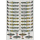 Декаль Spitfire Mk.I/II Чехословацькі ескадрильї 1/48 DKdecals DK48032