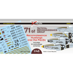 Декаль 71st TRS Mustang 1/48 DKdecals DK48033