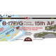 Декаль B-17F/G "Літаюча фортеця" 15-го AF 1/48 DKdecals DK48037